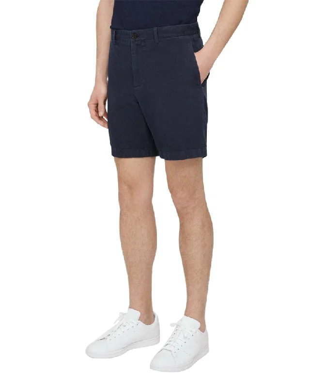 Men's Pants with Flap PocketsTheory Zaine Linen-Blend Short