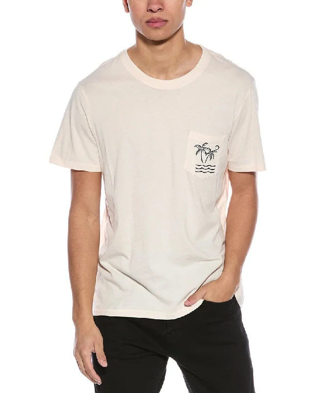 Men's Shirts with Geometric PatternsSol Angeles Palms Pocket T-Shirt