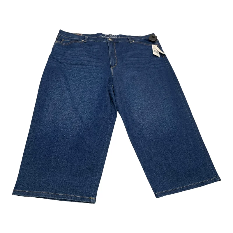 Men's Jeans in Different ColorsJeans Cropped By Gloria Vanderbilt In Blue Denim, Size: 24