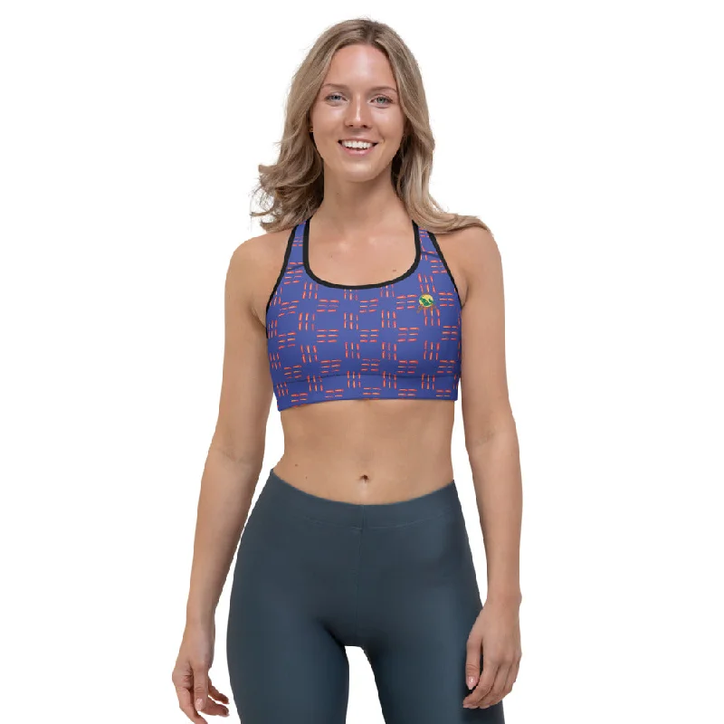 Indians #blue - Sports bra