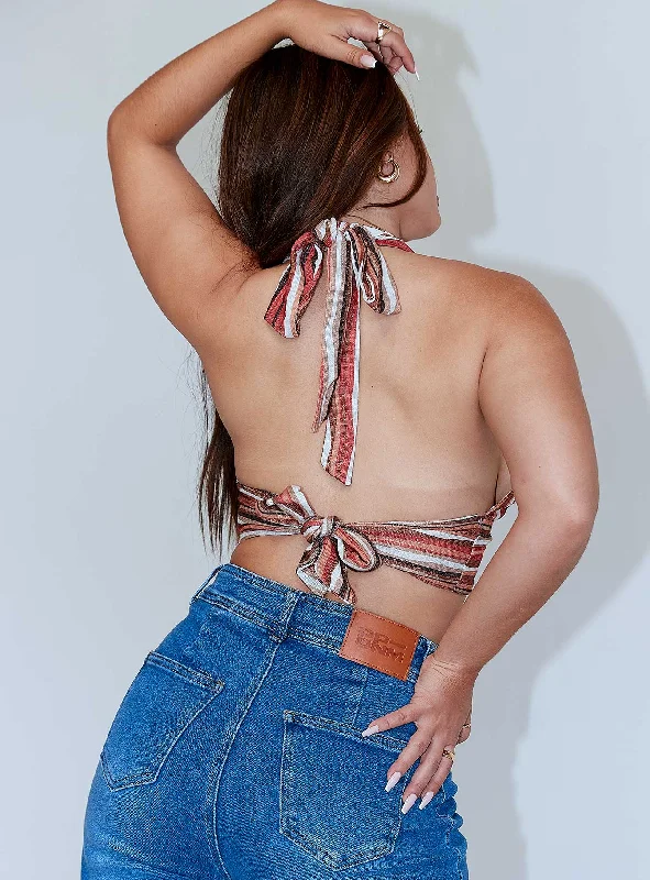 Luci Halter Top Multi Luci Halter Top Multi