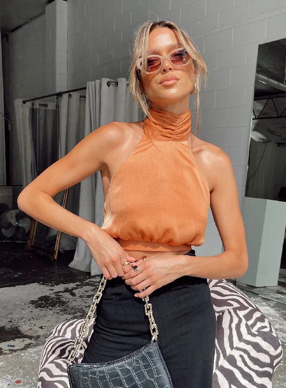 Paityn Top Orange