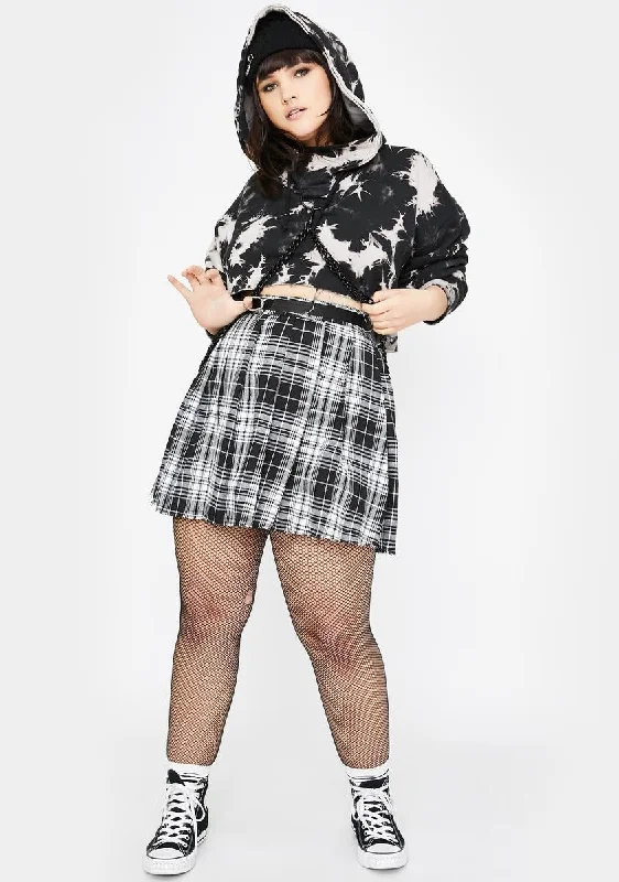 Pretty Wicked Dress Code Plaid Skirt