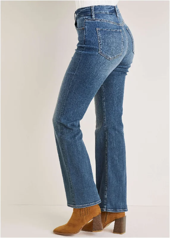 Modern flare jeans  - Medium Wash