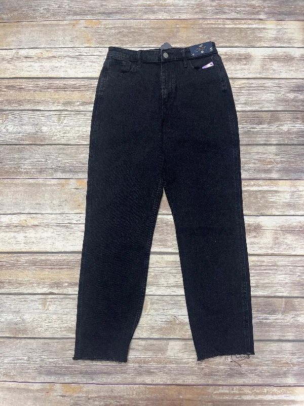 Black Jeans Boyfriend Hollister, Size 4