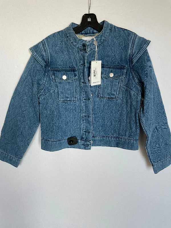 Jacket Denim By Dear John In Blue, Size: M