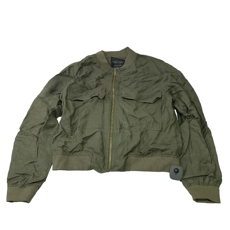 Jacket Moto By Sanctuary In Green, Size: M