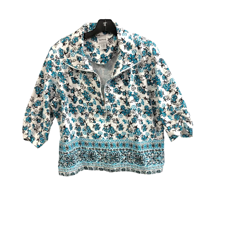 Jacket Other By Bon Worth In Teal, Size: L