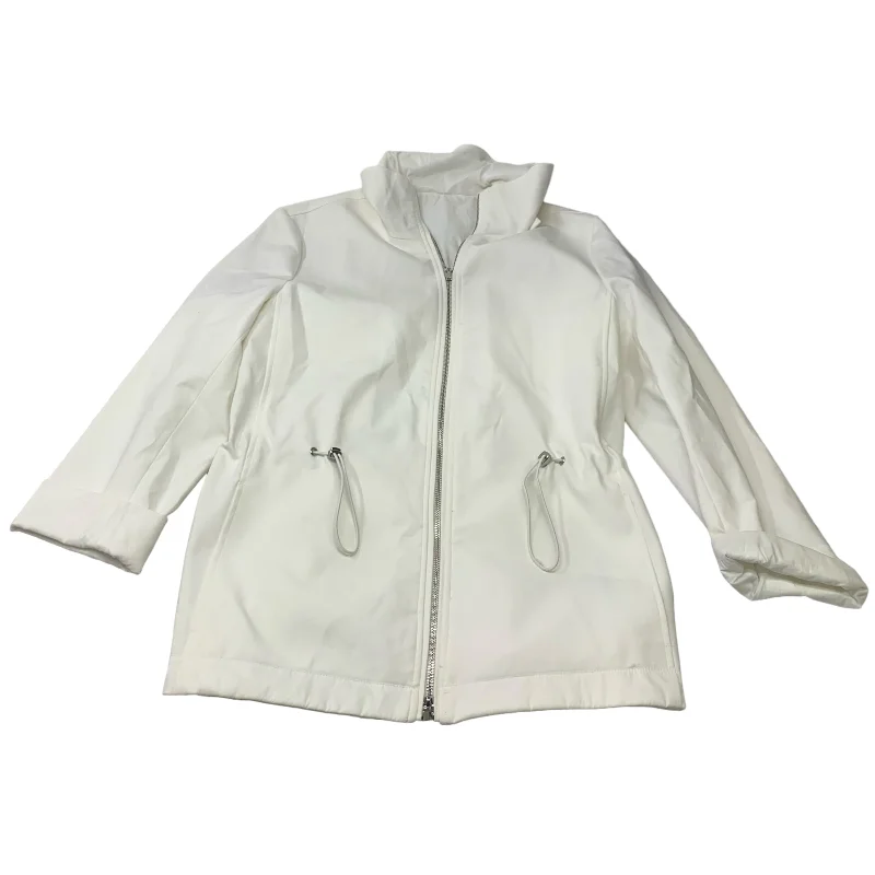 Jacket Other By Calvin Klein In White, Size: M