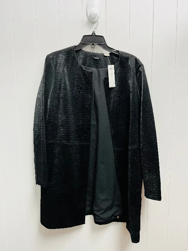 Jacket Other By Chicos In Black, Size: Xl