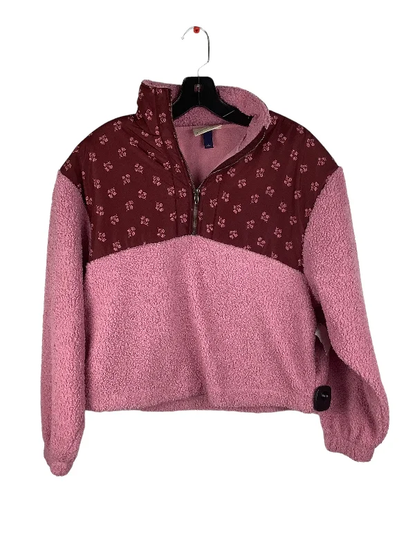 Jacket Puffer & Quilted By Universal Thread In Pink, Size: S