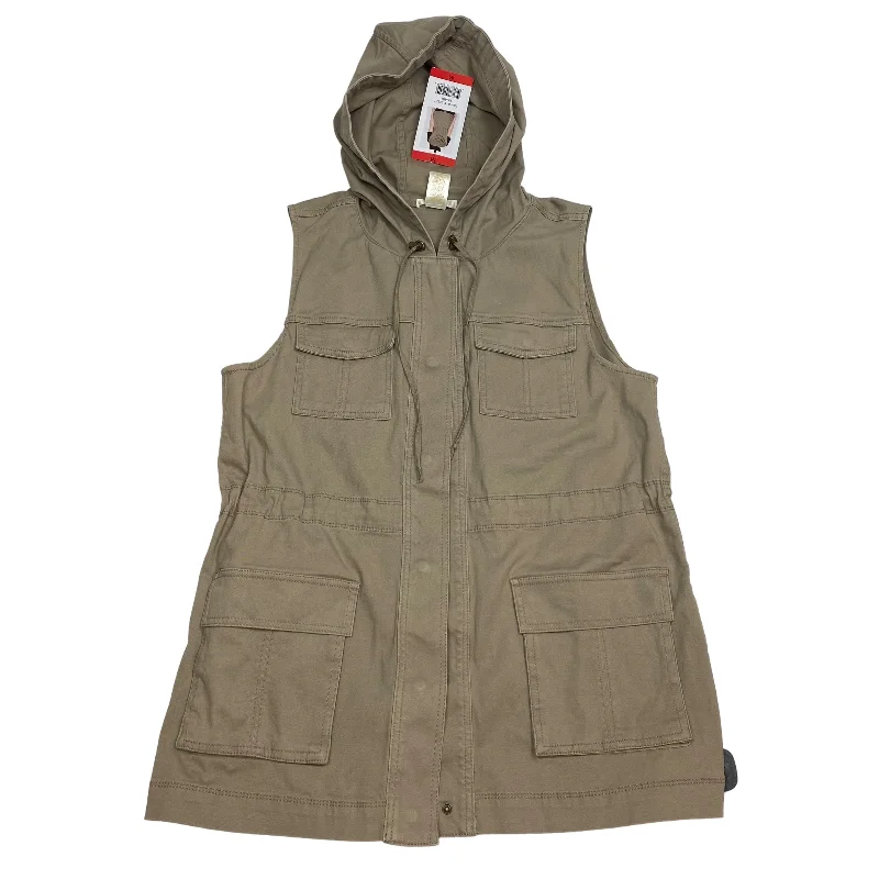 Vest Other By Matty M In Tan, Size: M