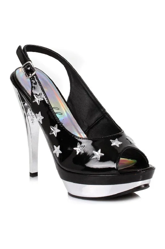 515-SKYLAR Fashion Sandal | Black Patent