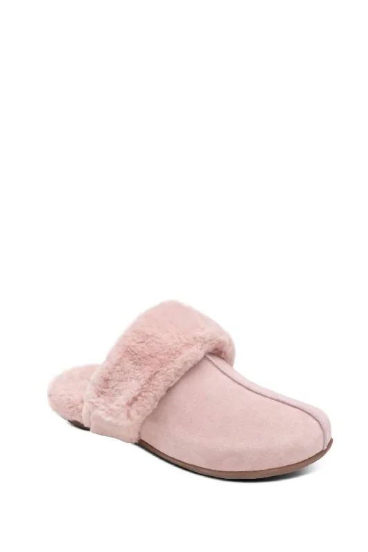 Women's Arianna Arch Support Slipper In Pink