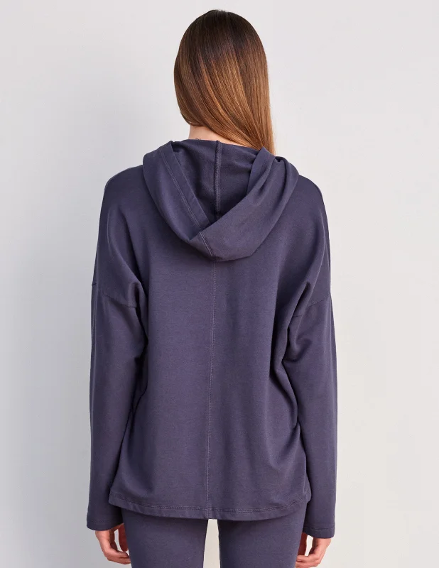 Sundry Weekend Gym Hoodie in Navy