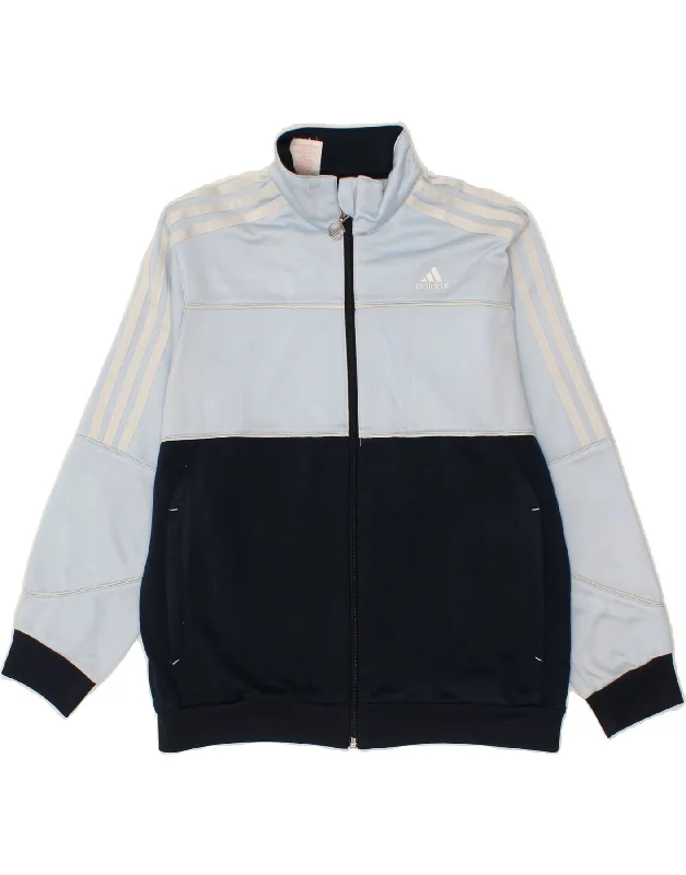 Men's Coats for SkiingADIDAS Boys Tracksuit Top Jacket 11-12 Years Blue Colourblock Polyester Men's Coats for SkiingADIDAS Boys Tracksuit Top Jacket 11-12 Years Blue Colourblock Polyester
