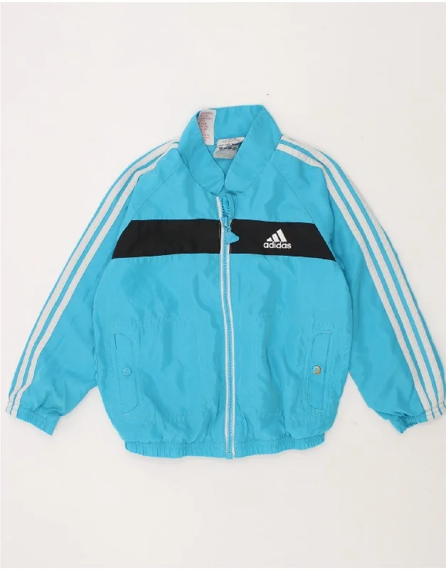 Unique Men's Flight JacketsADIDAS Boys Tracksuit Top Jacket 2-3 Years Blue Colourblock Unique Men's Flight JacketsADIDAS Boys Tracksuit Top Jacket 2-3 Years Blue Colourblock