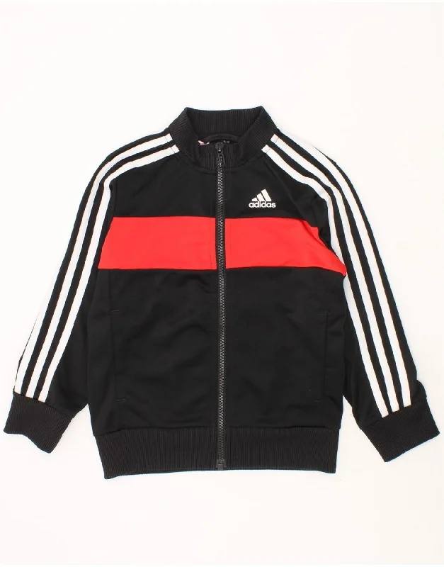 Men's Coats with Patchwork DesignsADIDAS Boys Tracksuit Top Jacket 5-6 Years Black Colourblock Polyester Men's Coats with Patchwork DesignsADIDAS Boys Tracksuit Top Jacket 5-6 Years Black Colourblock Polyester