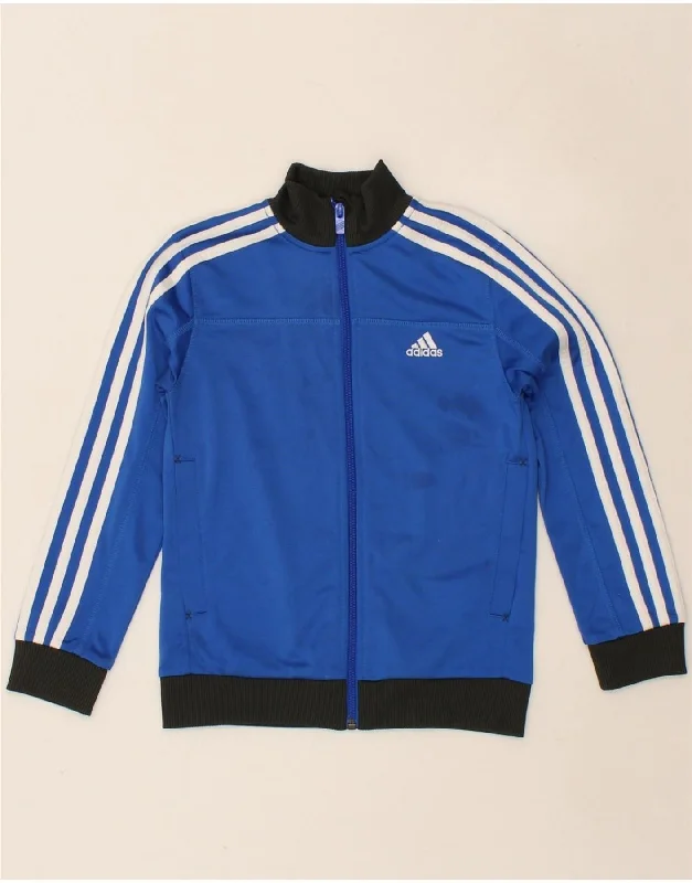 Men's Coats with Quilted LiningADIDAS Boys Tracksuit Top Jacket 5-6 Years Blue Colourblock Polyester Men's Coats with Quilted LiningADIDAS Boys Tracksuit Top Jacket 5-6 Years Blue Colourblock Polyester