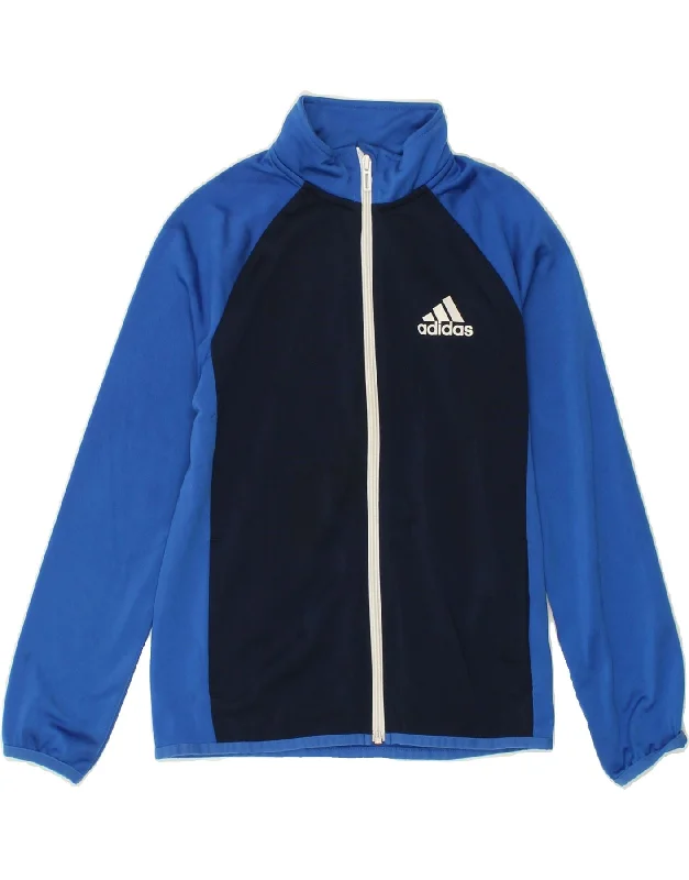 Men's Coats for HikingADIDAS Boys Tracksuit Top Jacket 9-10 Years Blue Colourblock Polyester Men's Coats for HikingADIDAS Boys Tracksuit Top Jacket 9-10 Years Blue Colourblock Polyester