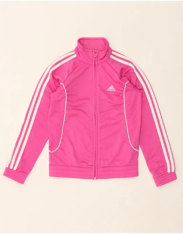 Men's Coats for Winter SportsADIDAS Girls Tracksuit Top Jacket 9-10 Years Pink Polyester Men's Coats for Winter SportsADIDAS Girls Tracksuit Top Jacket 9-10 Years Pink Polyester