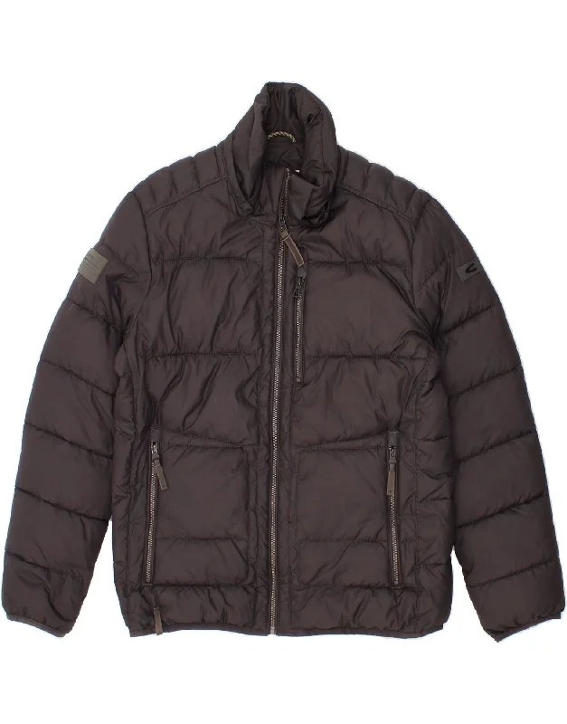 Men's Coats for Cold WeatherCAMEL ACTIVE Mens Padded Jacket IT 52 XL Black Polyester