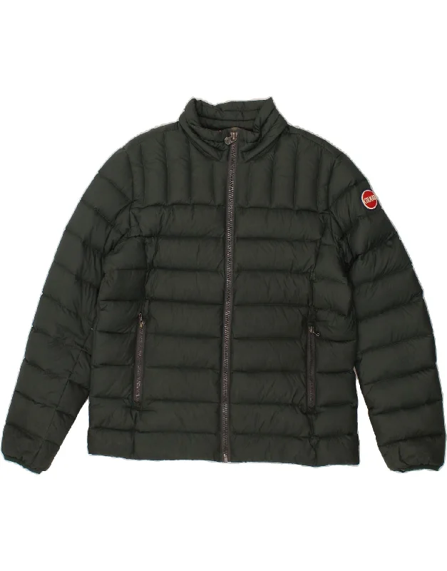 Elegant Men's Wool CoatsCOLMAR Mens Padded Jacket Size 54 XL Green Polyamide