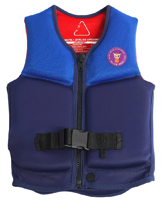 Men's Coats with Hidden PocketsFollow Monster Junior Kids Jacket - Navy - 2023