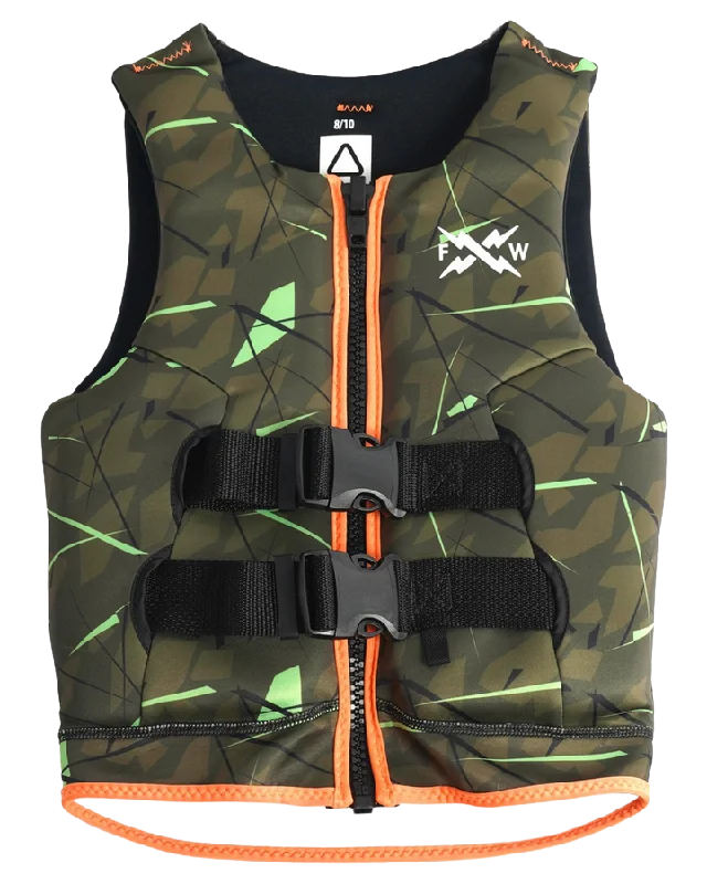 Men's Coats with Magnetic ClosuresFollow Pop Youth Jacket - Jungle Camo - 2023