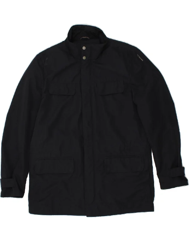 Men's Coats for AutumnGEOX Mens Utility Jacket UK 44 2XL Navy Blue