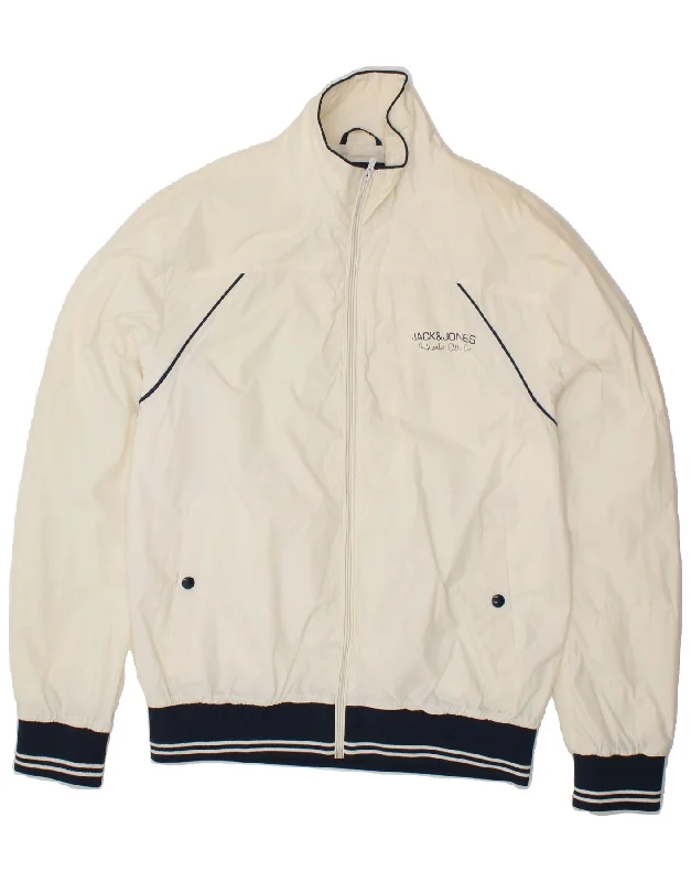Men's Coats for Every OccasionJACK & JONES Mens Bomber Jacket UK 42 XL White Polyester