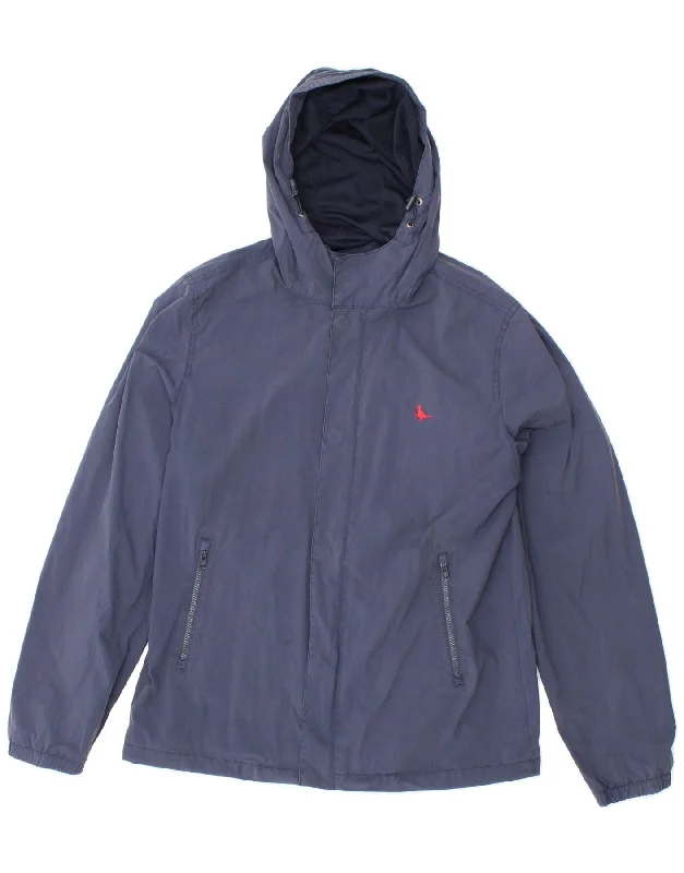 Men's Coats for Dressy OccasionsJACK WILLS Mens Hooded Rain Jacket UK 40 Large Navy Blue Polyester Men's Coats for Dressy OccasionsJACK WILLS Mens Hooded Rain Jacket UK 40 Large Navy Blue Polyester
