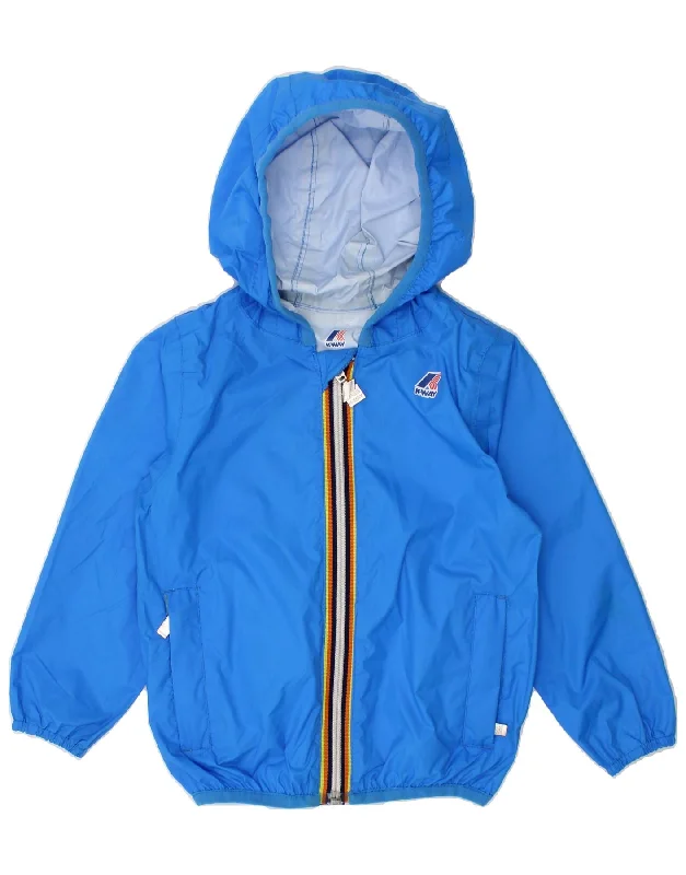 Men's Coats without LiningK-WAY Baby Girls Hooded Rain Jacket 18-24 Months Blue Polyamide Men's Coats without LiningK-WAY Baby Girls Hooded Rain Jacket 18-24 Months Blue Polyamide
