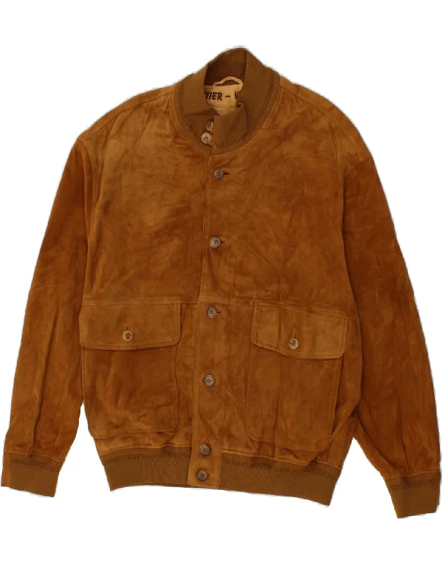Men's Coats for Every OccasionKAPRAUN Mens Suede Bomber Jacket UK 38 Medium Brown Leather Men's Coats for Every OccasionKAPRAUN Mens Suede Bomber Jacket UK 38 Medium Brown Leather