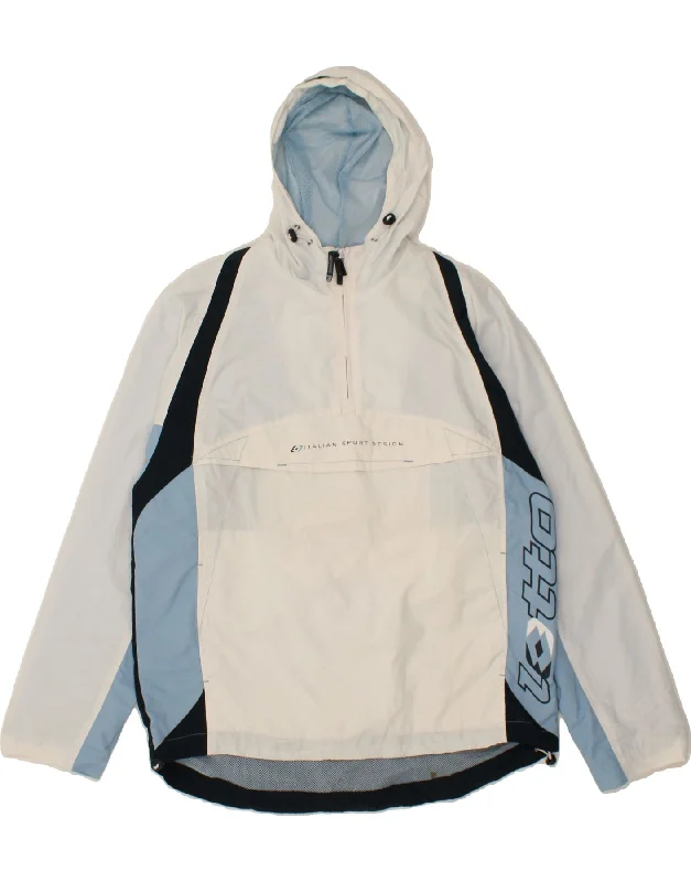 Best Men's Leather CoatsLOTTO Mens Anorak Jacket UK 36/38 Small White Colourblock Nylon Best Men's Leather CoatsLOTTO Mens Anorak Jacket UK 36/38 Small White Colourblock Nylon