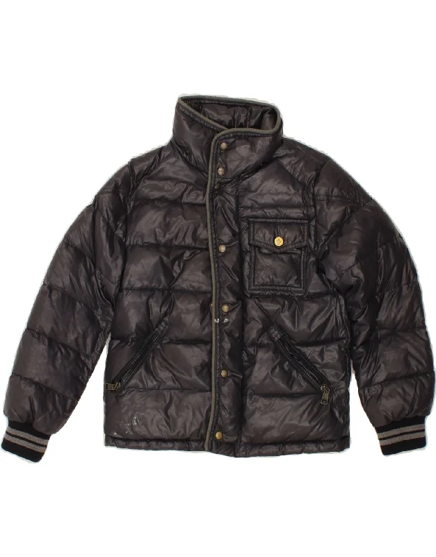 Men's Coats with VentilationMONCLER Boys Padded Jacket 7-8 Years Navy Blue Nylon