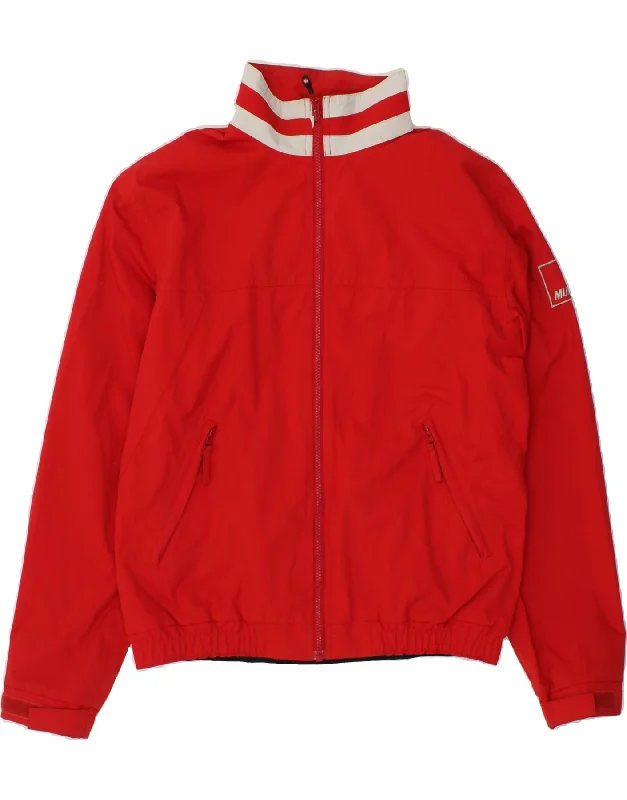 Men's Coats for Big and TallMURPHY & NYE Mens Rain Jacket UK 40 Large Red Polyamide