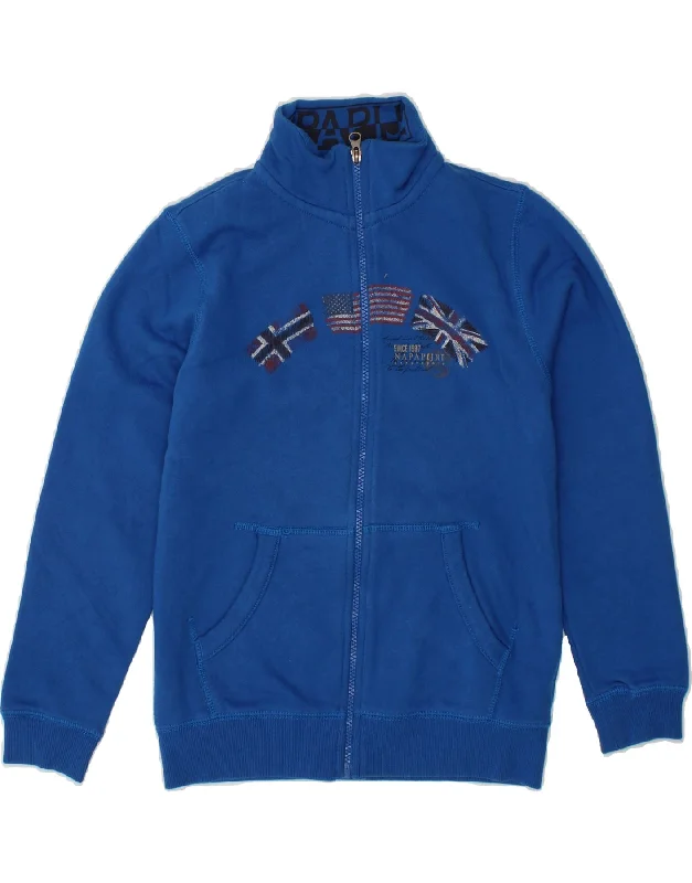 Men's Coats for RunningNAPAPIJRI Boys Graphic Tracksuit Top Jacket 11-12 Years Blue Cotton Men's Coats for RunningNAPAPIJRI Boys Graphic Tracksuit Top Jacket 11-12 Years Blue Cotton