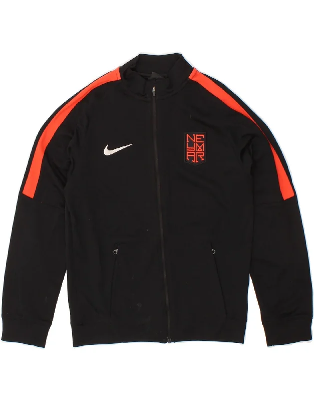 Men's Coats with Chest PocketsNIKE Boys Dri Fit Tracksuit Top Jacket 10-11 Years Medium Black Men's Coats with Chest PocketsNIKE Boys Dri Fit Tracksuit Top Jacket 10-11 Years Medium Black