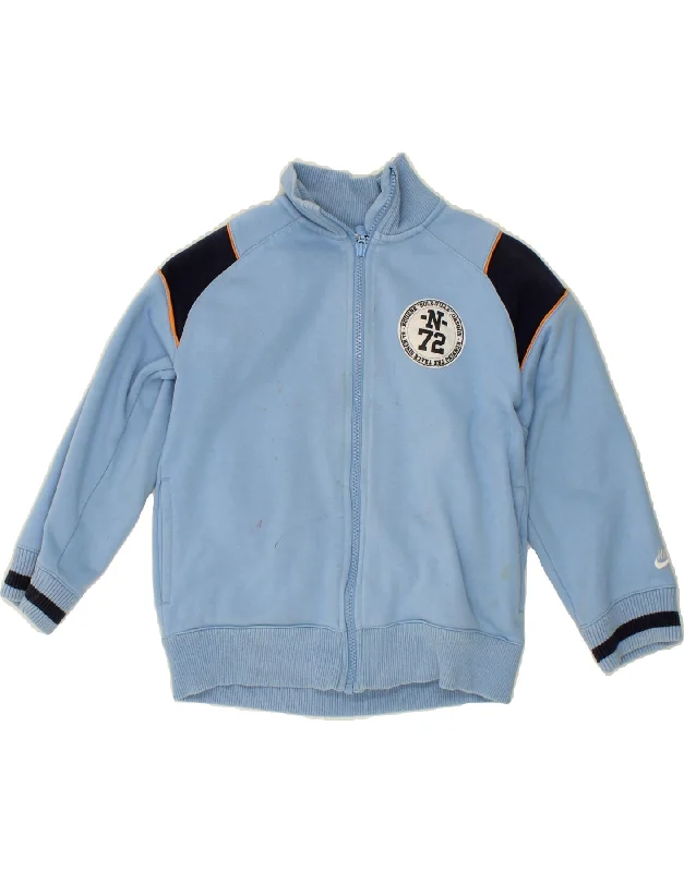 Men's Coats for Outdoor ActivitiesNIKE Boys Graphic Tracksuit Top Jacket 6-7 Years Large Blue Colourblock Men's Coats for Outdoor ActivitiesNIKE Boys Graphic Tracksuit Top Jacket 6-7 Years Large Blue Colourblock