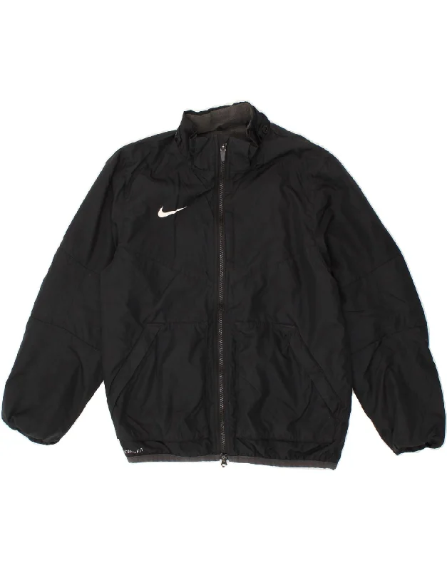 Men's Coats for Everyday WearNIKE Boys Storm-Fit Windbreaker Jacket 10-11 Years Medium Black Polyester Men's Coats for Everyday WearNIKE Boys Storm-Fit Windbreaker Jacket 10-11 Years Medium Black Polyester