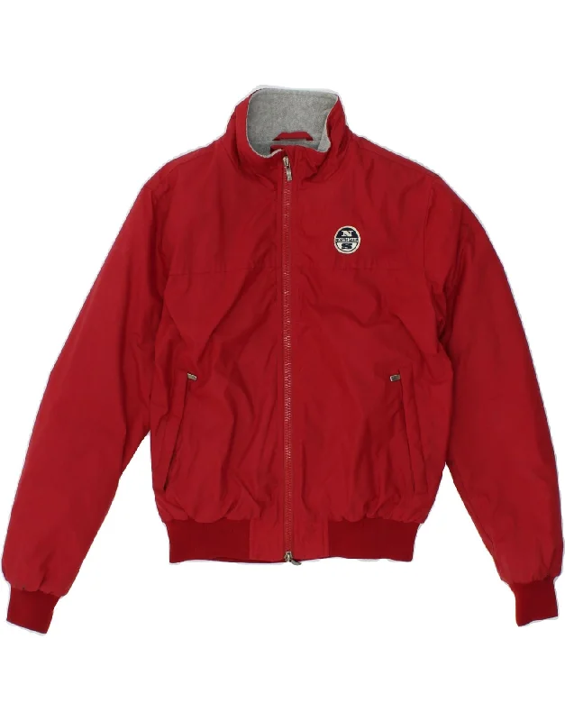 Men's Coats for Tall MenNORTH SAILS Boys Bomber Jacket 10-11 Years XS Red Polyamide