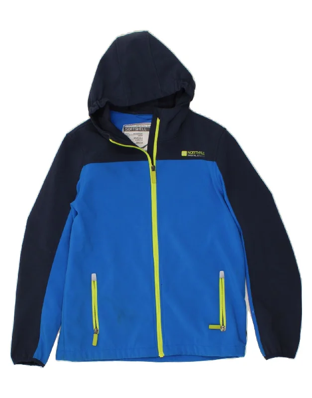 Modern Men's Field JacketsNORTHVILLE Boys Hooded Windbreaker Jacket 11-12 Years Blue Colourblock Modern Men's Field JacketsNORTHVILLE Boys Hooded Windbreaker Jacket 11-12 Years Blue Colourblock