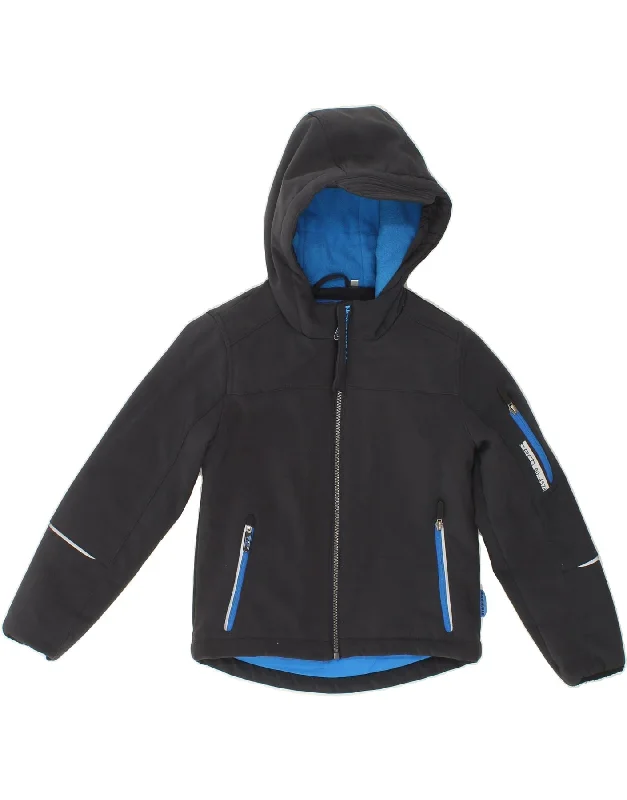 Men's Coats for SkiingNORTHVILLE Boys Hooded Windbreaker Jacket 7-8 Years Black