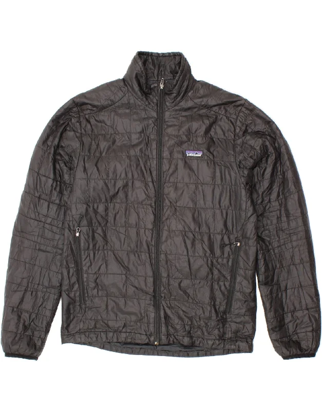Men's Coats with Adjustable HemsPATAGONIA Mens Padded Jacket UK 36 Small Black Polyester Men's Coats with Adjustable HemsPATAGONIA Mens Padded Jacket UK 36 Small Black Polyester