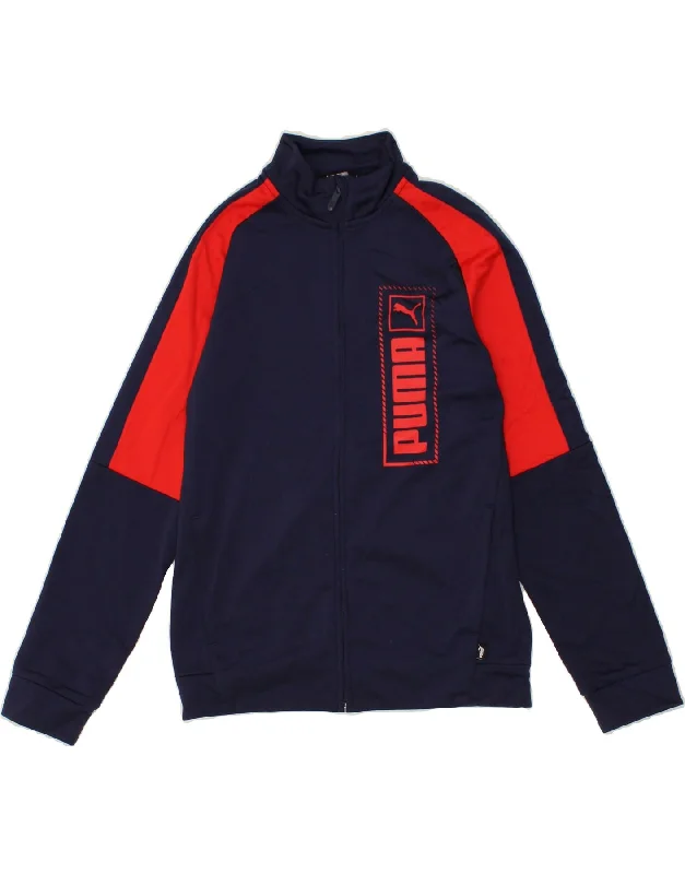 Men's Coats with Ripstop FabricPUMA Boys Graphic Tracksuit Top Jacket 13-14 Years XL Navy Blue Men's Coats with Ripstop FabricPUMA Boys Graphic Tracksuit Top Jacket 13-14 Years XL Navy Blue
