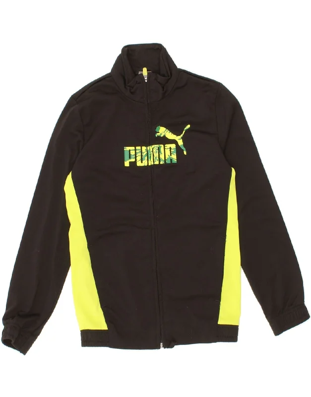Men's Coats with Down InsulationPUMA Boys Graphic Tracksuit Top Jacket 9-10 Years Black Colourblock Men's Coats with Down InsulationPUMA Boys Graphic Tracksuit Top Jacket 9-10 Years Black Colourblock