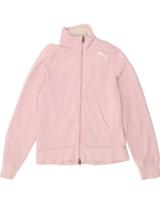 Men's Coats with Stretch FabricPUMA Girls Graphic Tracksuit Top Jacket 13-14 Years XL Pink Cotton Men's Coats with Stretch FabricPUMA Girls Graphic Tracksuit Top Jacket 13-14 Years XL Pink Cotton