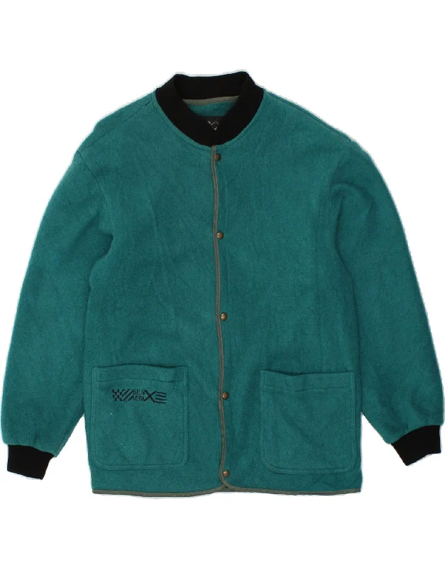 Men's Coats with Breathable FabricSPIDI Mens Fleece Jacket IT 48 Medium Green Polyester Men's Coats with Breathable FabricSPIDI Mens Fleece Jacket IT 48 Medium Green Polyester