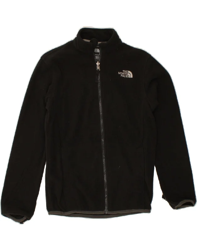 Men's Coats with VentilationTHE NORTH FACE Boys Fleece Jacket 10-11 Years Medium Black Polyester Men's Coats with VentilationTHE NORTH FACE Boys Fleece Jacket 10-11 Years Medium Black Polyester